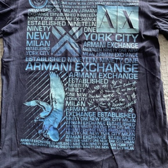 Armani Exchange T-shirt size L - Picture 2 of 5